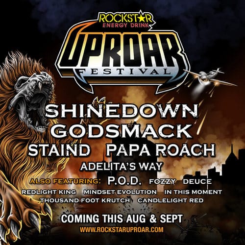 , Rockstar Energy Drink’s Uproar Festival Dates Released