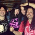 Johnny with Stacey Blades, Scot Coogan (Ace Frehley) and Oz Fox (Stryper)