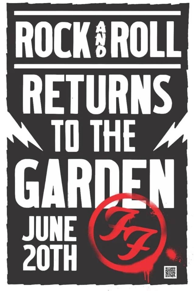 foo fighters madison square garden concert, FOO FIGHTERS To Reopen Madison Square Garden This Month For First Full Capacity Concert Since March 2020