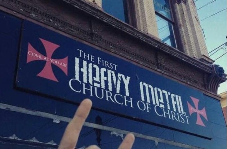 heavy metal church, Church Combines Christianity And Heavy Metal Music; Holds Mass In Live Venue