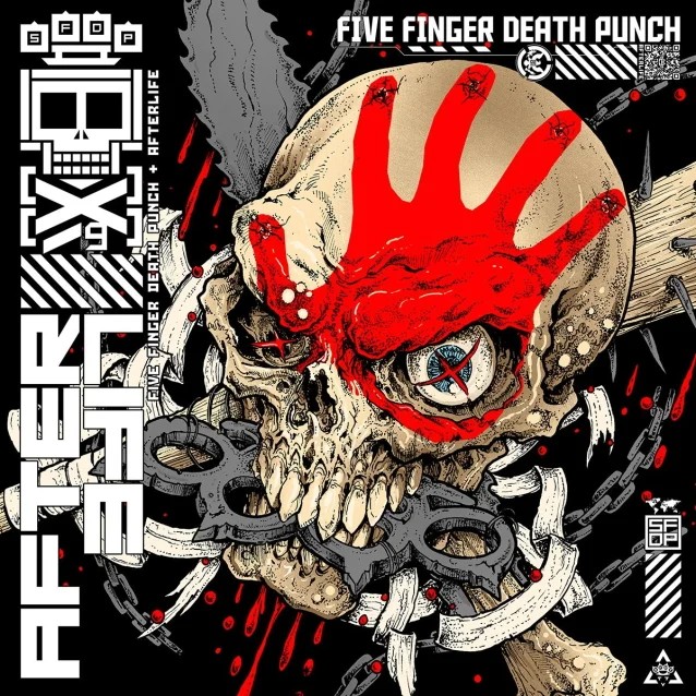 new five finger death punch album, FIVE FINGER DEATH PUNCH Reveal ‘AfterLife’ Album Details, Listen To New Song ‘IOU’